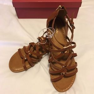 Brown Gladiator Sandals Merona Target